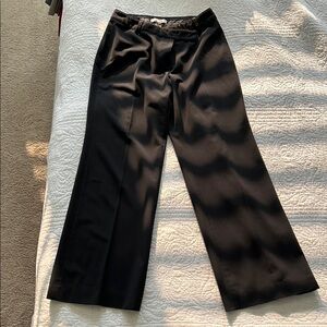 White House Black Market Black Wide Leg Pants